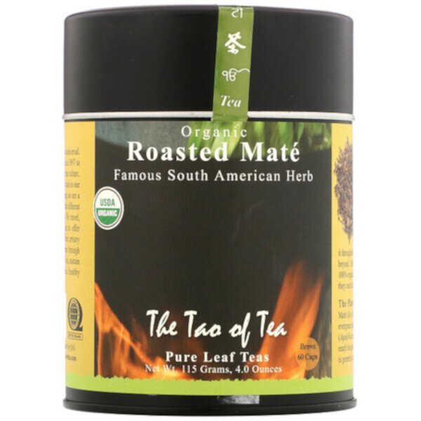 Органический жареный мате, 4,0 унции (115 г) The Tao of Tea