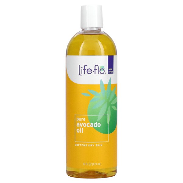 Чистое масло авокадо, 16 жидких унций (473 мл) Life-flo