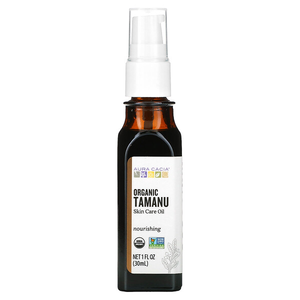 Органическое масло для ухода за кожей таману, 1 жидкая унция (30 мл) Aura Cacia
