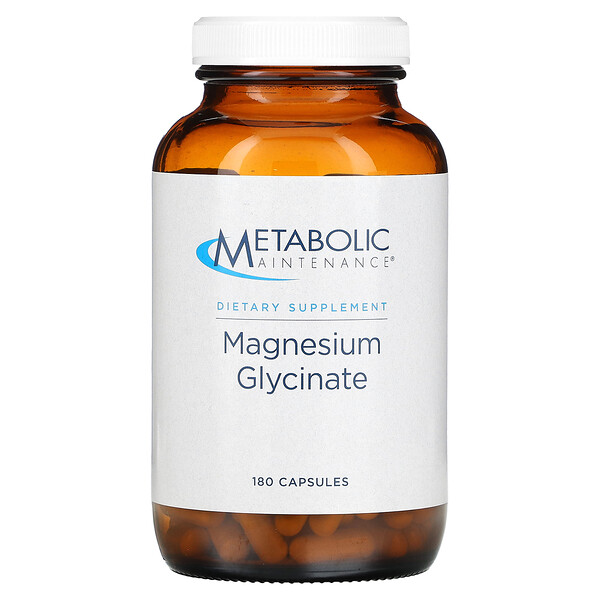 Магний Глицинат - 180 капсул - Metabolic Maintenance Metabolic Maintenance