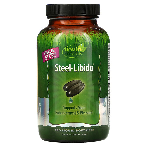 Steel-Libido, 150 мягких капсул с жидкостью Irwin Naturals