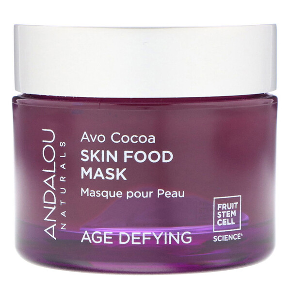Skin Food Beauty Mask, Avo Cocoa, против старения, 1,7 унции (50 г) Andalou Naturals