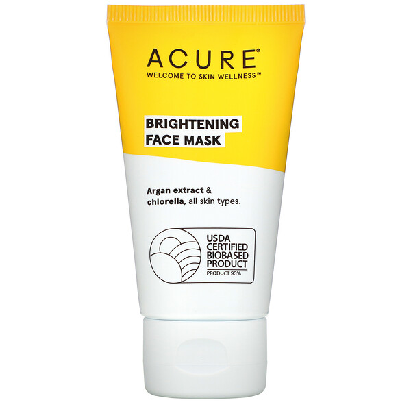 Осветляющая косметическая маска для лица, 1,7 ж. унц. (50 мл) ACURE