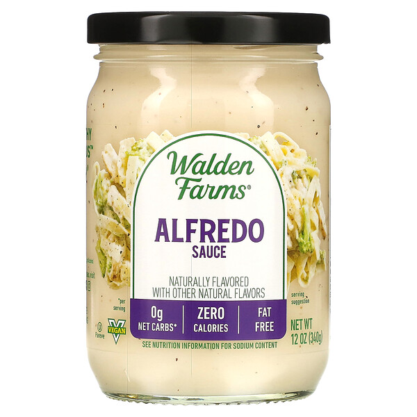 Соус Альфредо, 12 унций (340 г) Walden Farms