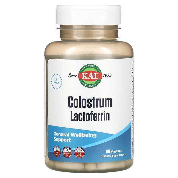 Колострум Лактоферрин - 60 растительных капсул - KAL KAL