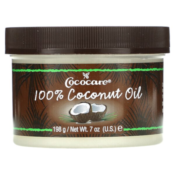 100% кокосовое масло, 7 унций (198 г) Cococare