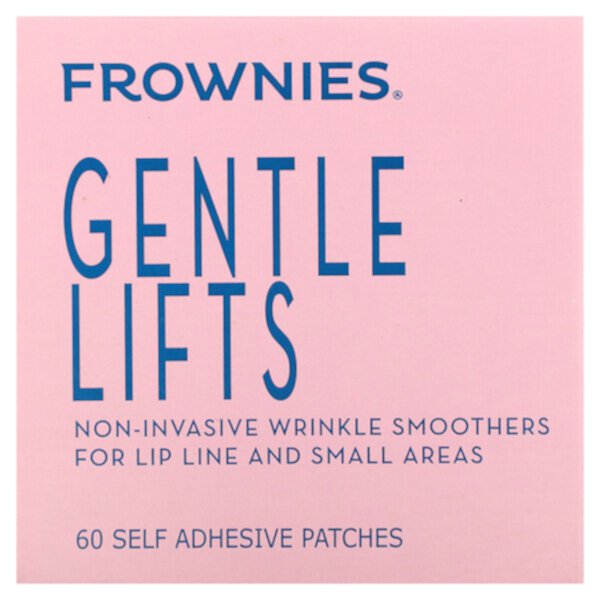 Gentle Lifts, Средство от морщин вокруг губ, 60 самоклеящихся пластырей Frownies