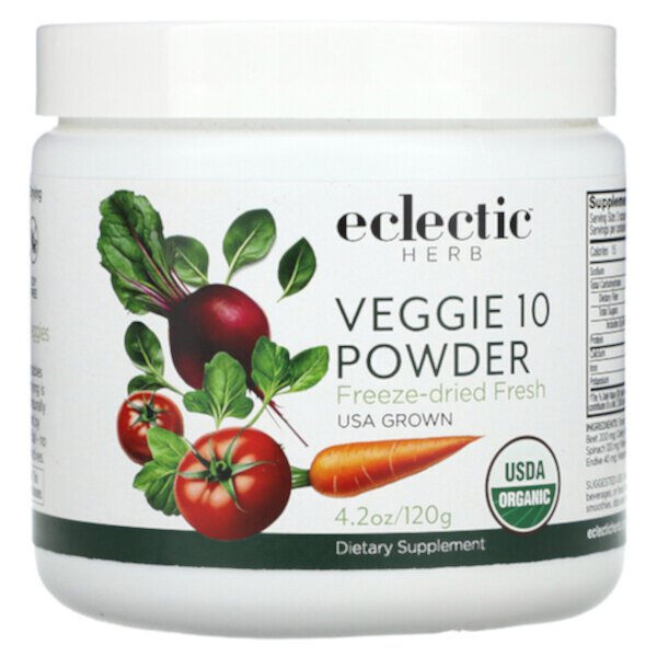 Veggie 10 Порошок - 120 г - Eclectic Institute Eclectic Herb