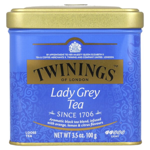 Рассыпной чай Lady Grey, 3,5 унции (100 г) Twinings