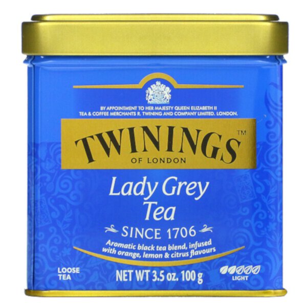 Рассыпной чай Lady Grey, 3,5 унции (100 г) Twinings