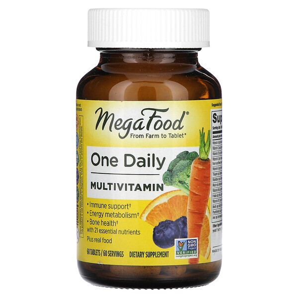 Один ежедневный мультивитамин, 60 таблеток MegaFood