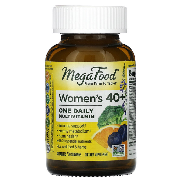 Женский мультивитамин 40+ - 30 таблеток - MegaFood MegaFood
