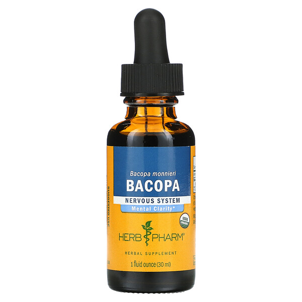 Бакопа, 1 жидкая унция (30 мл) Herb Pharm
