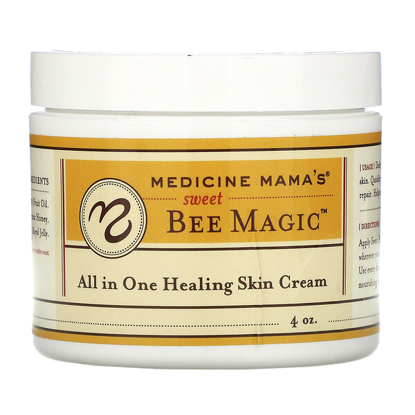 Sweet Bee Magic, Целебный крем для кожи All In One, 4 унции Medicine Mama's