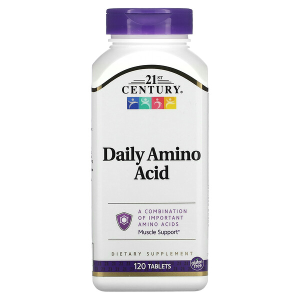 Ежедневная аминокислота, 120 таблеток 21st Century