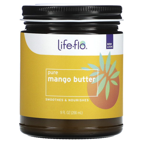 PureMango Butter, прессованный шнековый пресс, 9 жидких унций (266 мл) Life-flo