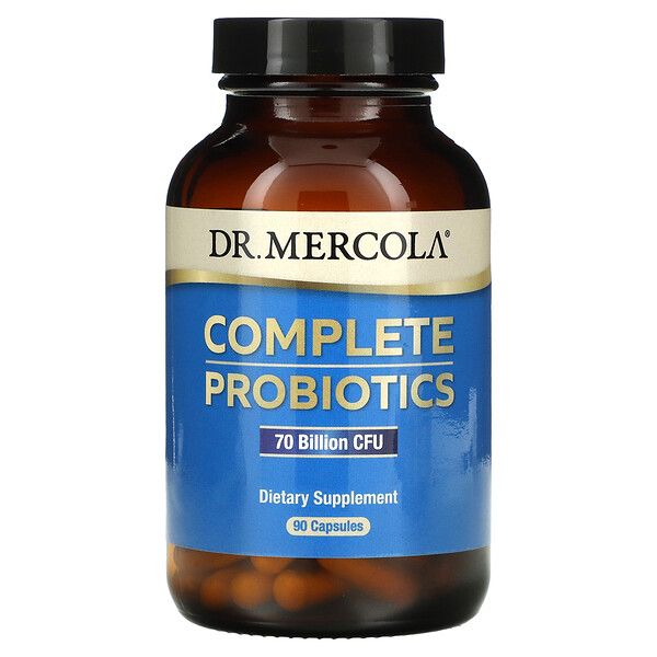 Комплексные пробиотики, 70 миллиардов КОЕ, 90 капсул Dr. Mercola