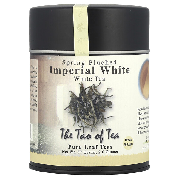 Весенний белый чай, Imperial White, 1,5 унции (43 г) The Tao of Tea