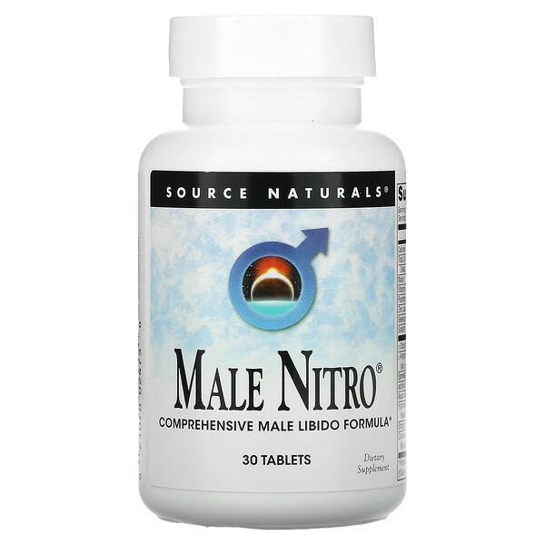 Male Nitro - 30 таблеток - Source Naturals Source Naturals