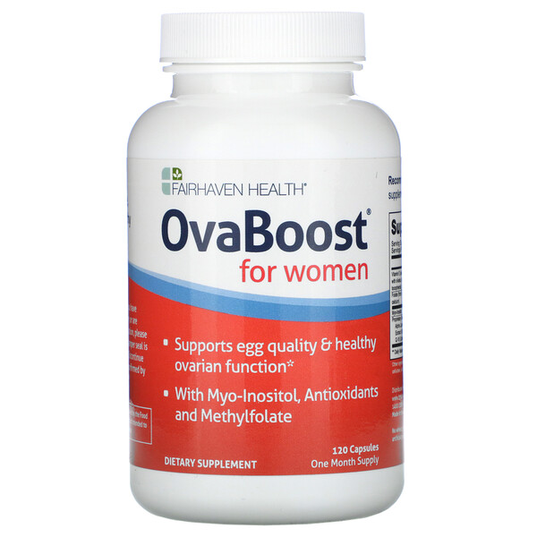 OvaBoost для женщин, 120 капсул Fairhaven Health