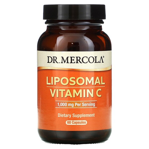 Липосомальный витамин С, 500 мг, 60 капсул Dr. Mercola