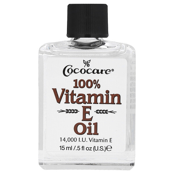 100% масло с витамином Е, 0,5 ж. унц. (15 мл) Cococare
