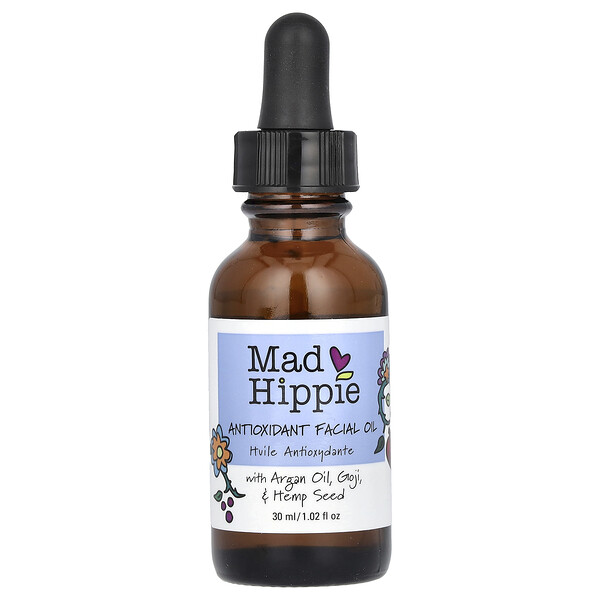 Антиоксидантное масло для лица, 1,02 жидк. унции (30 мл) Mad Hippie