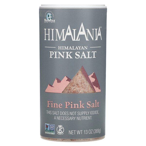Гималайская мелкая розовая соль, 13 унций (369 г) Himalania