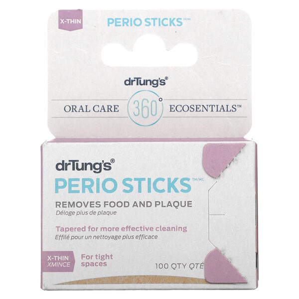 Perio Sticks, X-Thin, 100 шт. Dr. Tung's