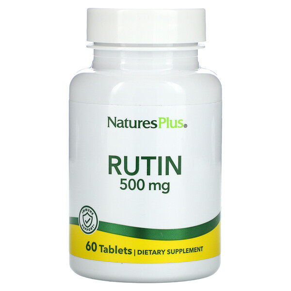 Рутин - 500 мг - 60 таблеток - NaturesPlus NaturesPlus
