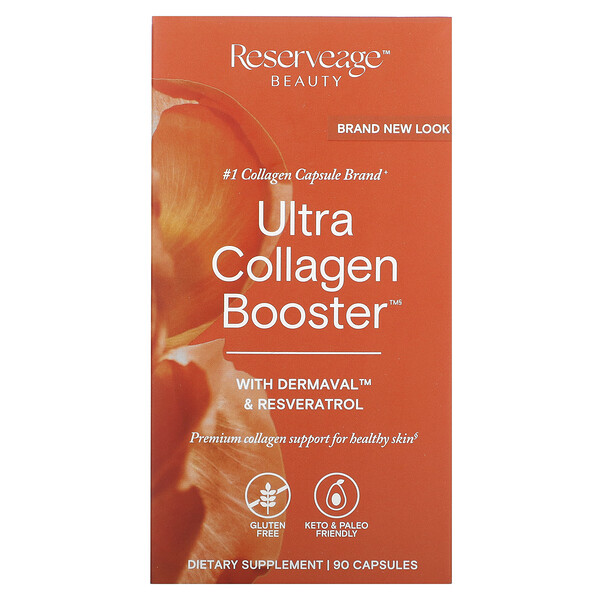 Ultra Collagen Booster, 90 капсул ReserveAge Nutrition