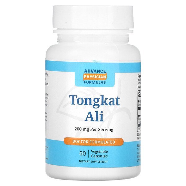 Тонгкат Али, 200 мг, 60 капсул Advance Physician Formulas