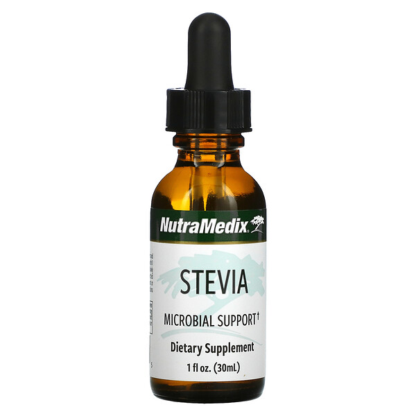 Stevia, Microbial Support, 1 fl oz (Жидкие унции) (30 ml) NutraMedix