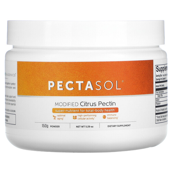 PectaSol, Модифицированный порошок цитрусового пектина, 16 унций (454 г) Econugenics