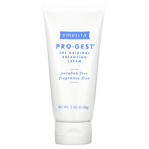 Pro-Gest, Балансирующий крем, без запаха, 2 унции (56 г) Emerita