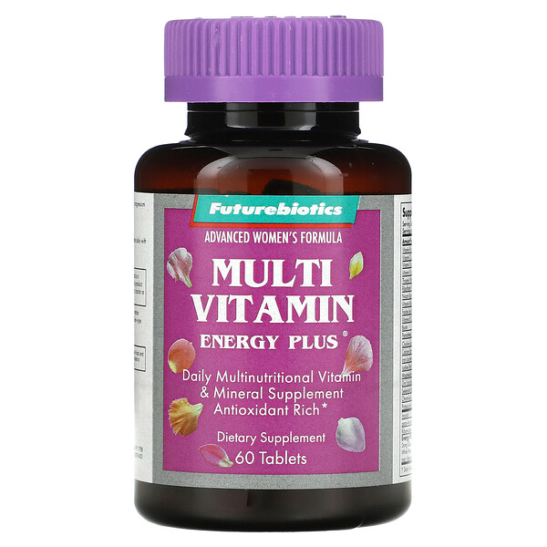 Advanced Women's Formula, Multi Vitamin Energy Plus, 60 таблеток FutureBiotics