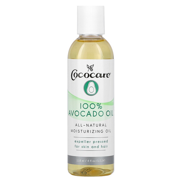 100% масло авокадо, 4 жидких унции (118 мл) Cococare