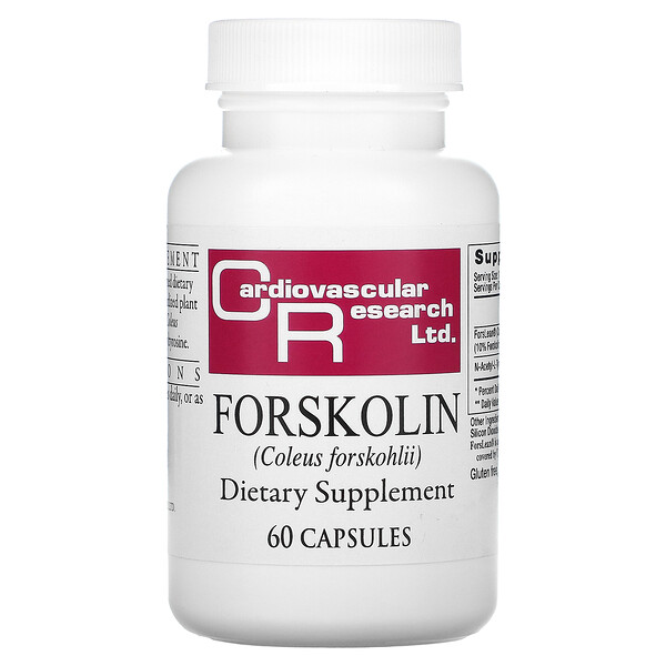 Форсколин, 60 капсул Cardiovascular Research