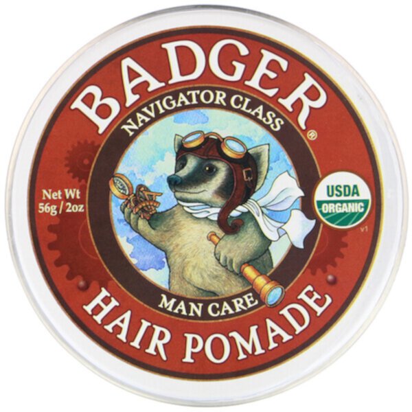 Organic, Помада для волос, класс Navigator, 2 унции (56 г) Badger Company