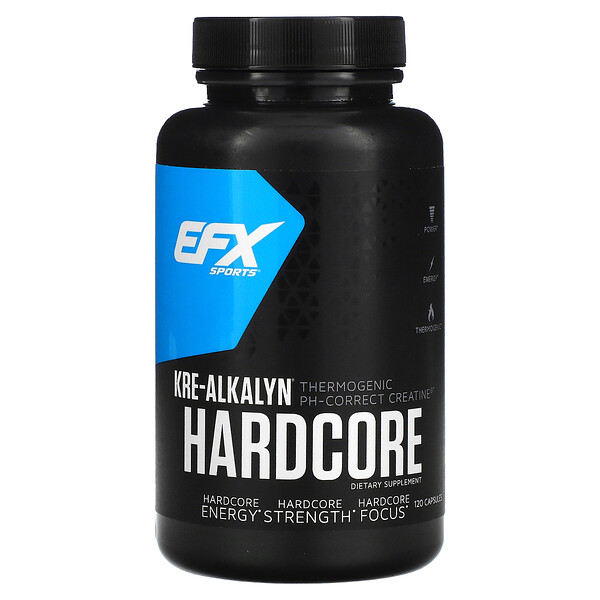 Kre-Alkalyn Hardcore, 120 капсул EFX Sports