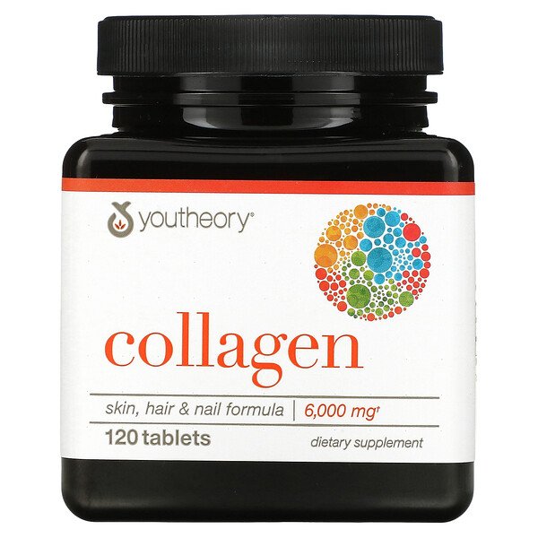 Коллаген, 1000 мг, 120 таблеток Youtheory