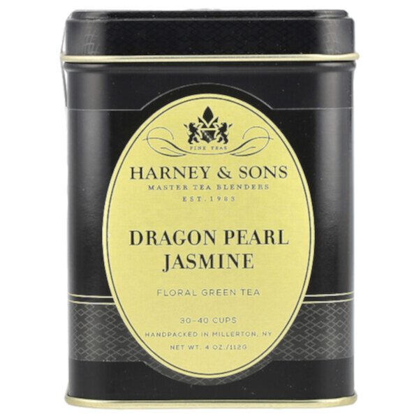 Dragon Pearl, Жасминовый чай, 4 унции (112 г) Harney & Sons