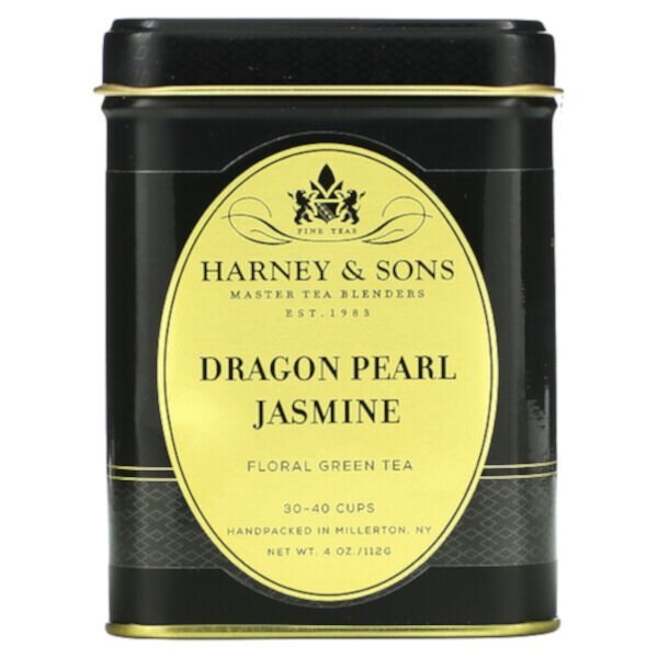 Dragon Pearl, Жасминовый чай, 4 унции (112 г) Harney & Sons