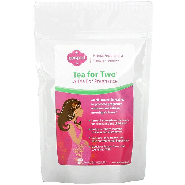 Tea-for-Two, Чай для беременных, 4 унции Fairhaven Health