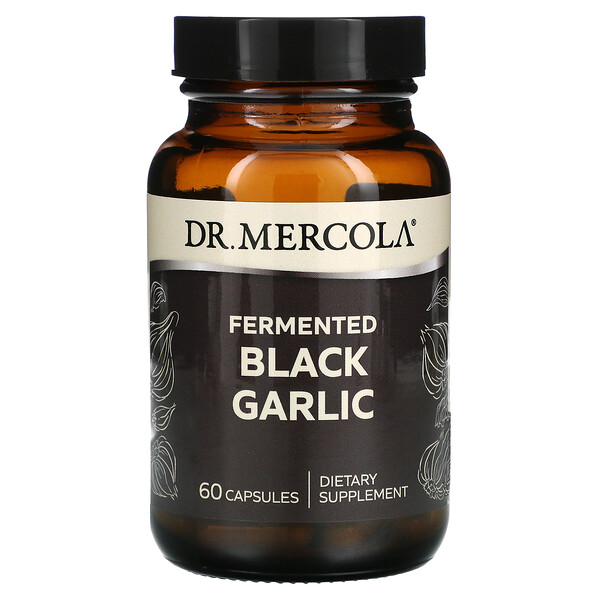 Ферментированный черный чеснок - 60 капсул - Dr. Mercola Dr. Mercola
