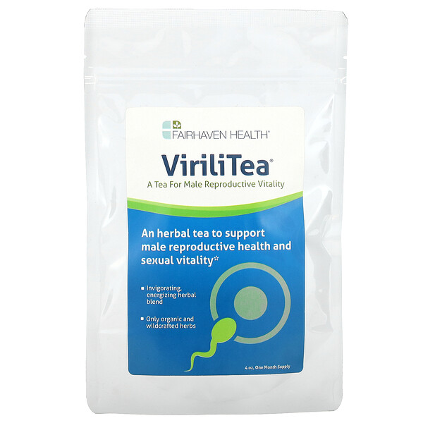 ViriliTea для мужчин, 4 унции Fairhaven Health