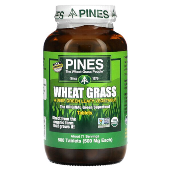 Ростки пшеницы, 500 мг, 500 таблеток Pines International