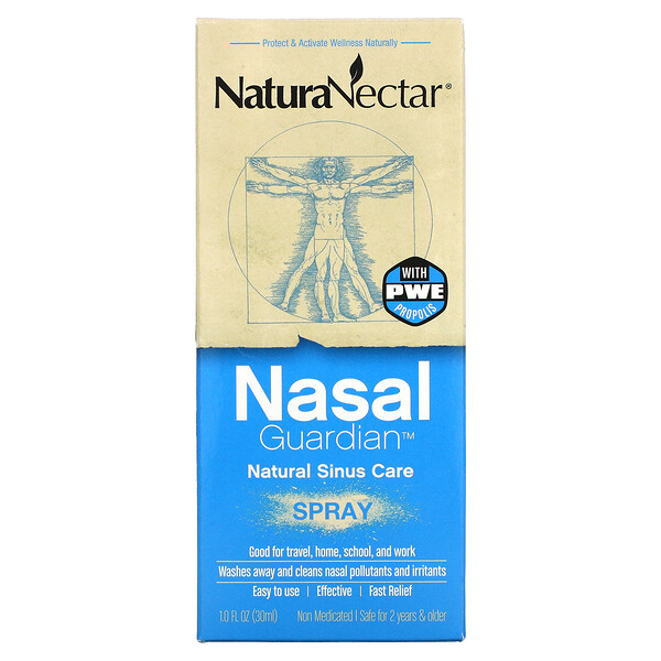 Nasal Guardian Spray, 1 жидкая унция (30 мл) NaturaNectar