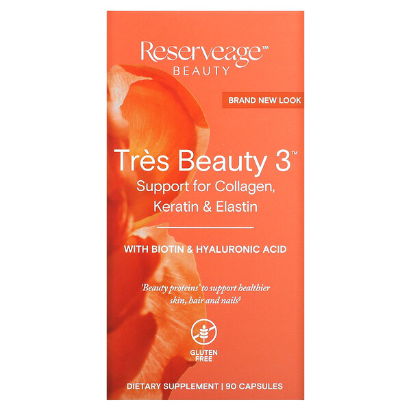 Трес Бьюти 3, 90 капсул Reserveage Beauty