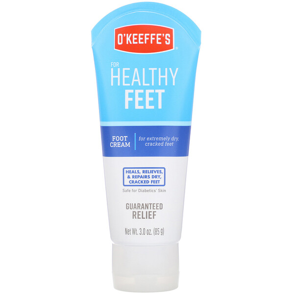 Healthy Feet, Крем для ног, без запаха, 3 унции (85 г) O'Keeffe's